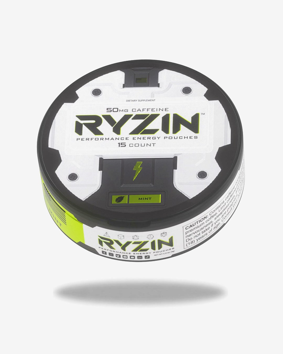 RYZIN Mint energy pouches