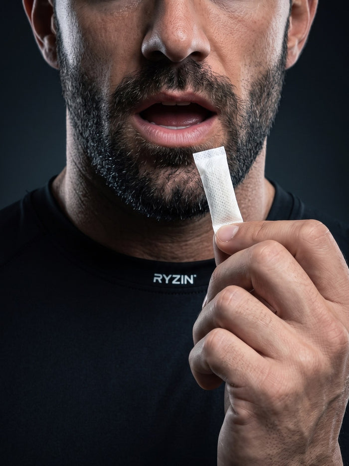 Place: Between your gum and cheek